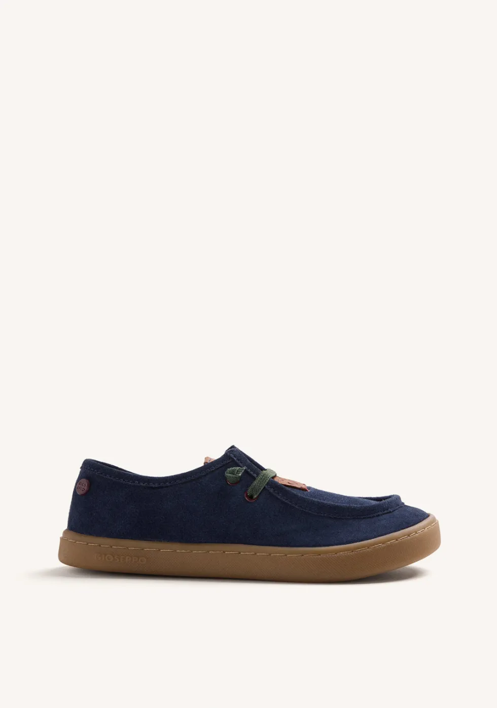 MOCASINES NÁUTICOS BAREFOOT AZUL PIEL