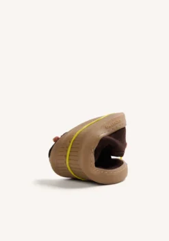 MOCASINES NÁUTICOS BAREFOOT MARRÓN PIEL