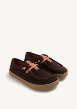 MOCASINES NÁUTICOS BAREFOOT MARRÓN PIEL