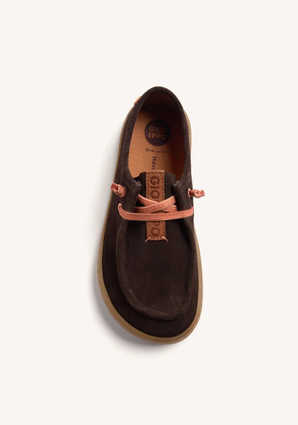 MOCASINES NÁUTICOS BAREFOOT MARRÓN PIEL