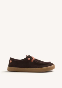 MOCASINES NÁUTICOS BAREFOOT MARRÓN PIEL