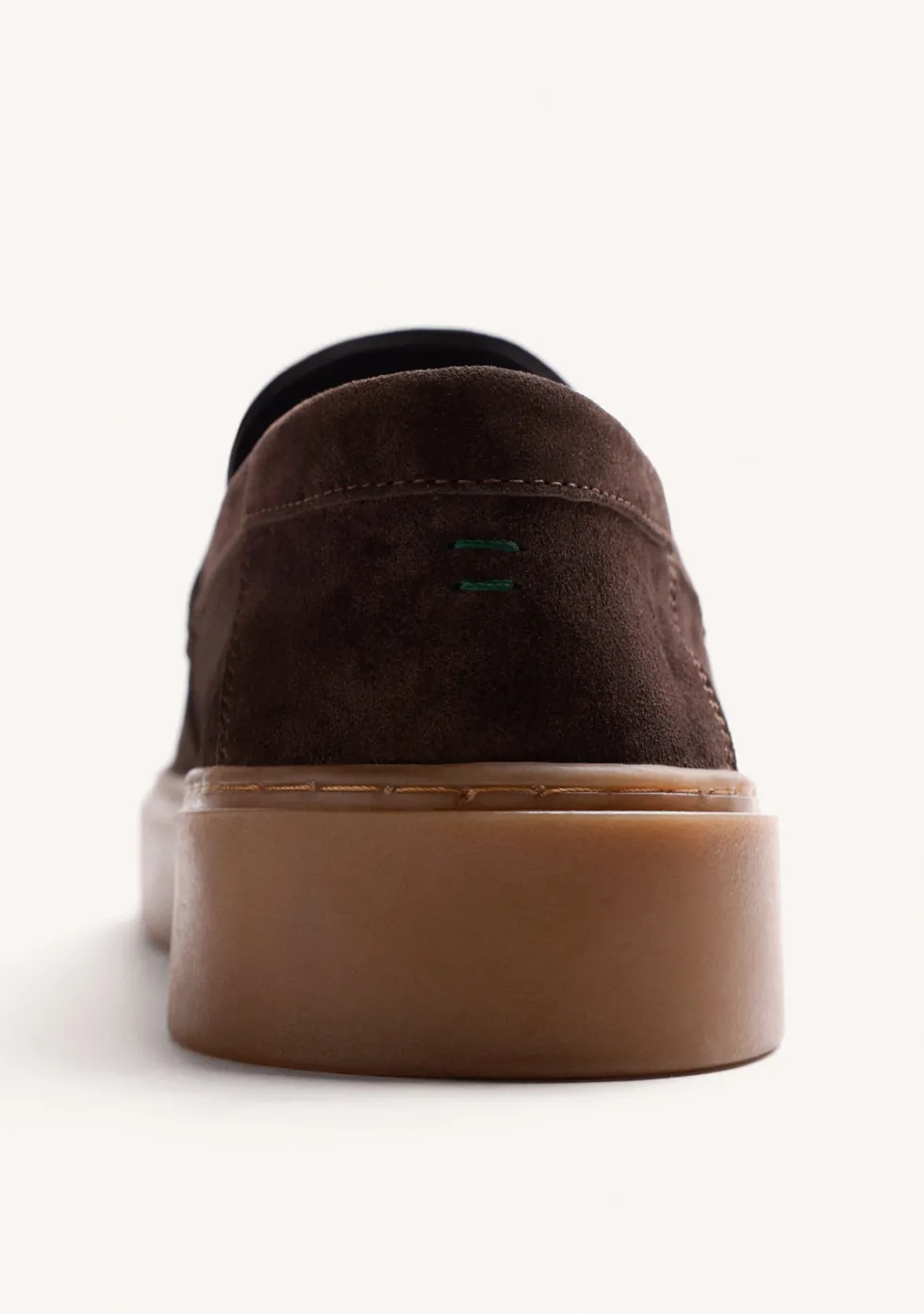 MOCASINES WALLABEE MARRÓN PIEL