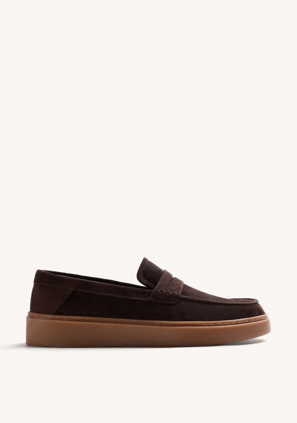 MOCASINES WALLABEE MARRÓN PIEL