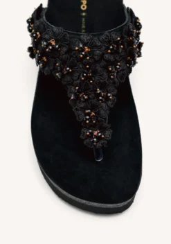 SANDALIAS ABALORIOS CUÑA SHAWANO