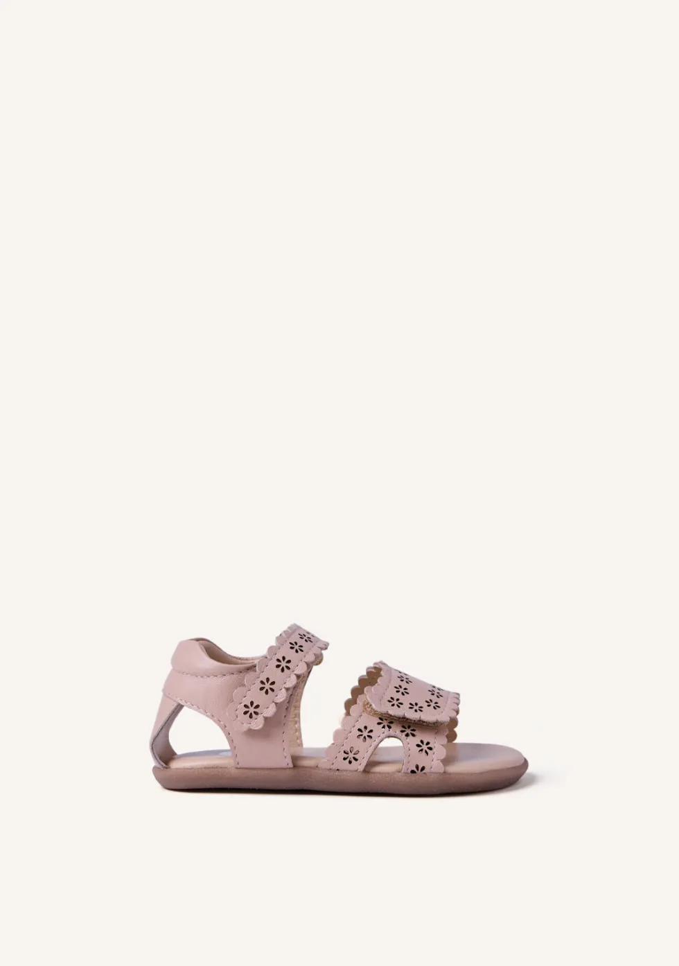 SANDALIAS BAREFOOT PIEL CALADA FLORES KABATI