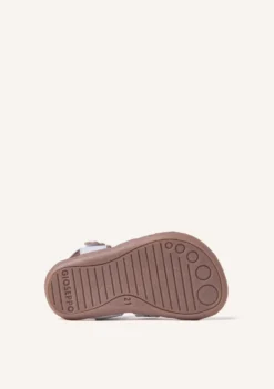 SANDALIAS BAREFOOT PIEL CALADA FLORES KABATI