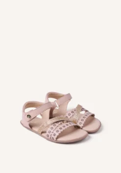 SANDALIAS BAREFOOT PIEL CALADA BRILLO MIKLEUS