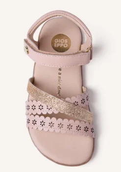 SANDALIAS BAREFOOT PIEL CALADA BRILLO MIKLEUS