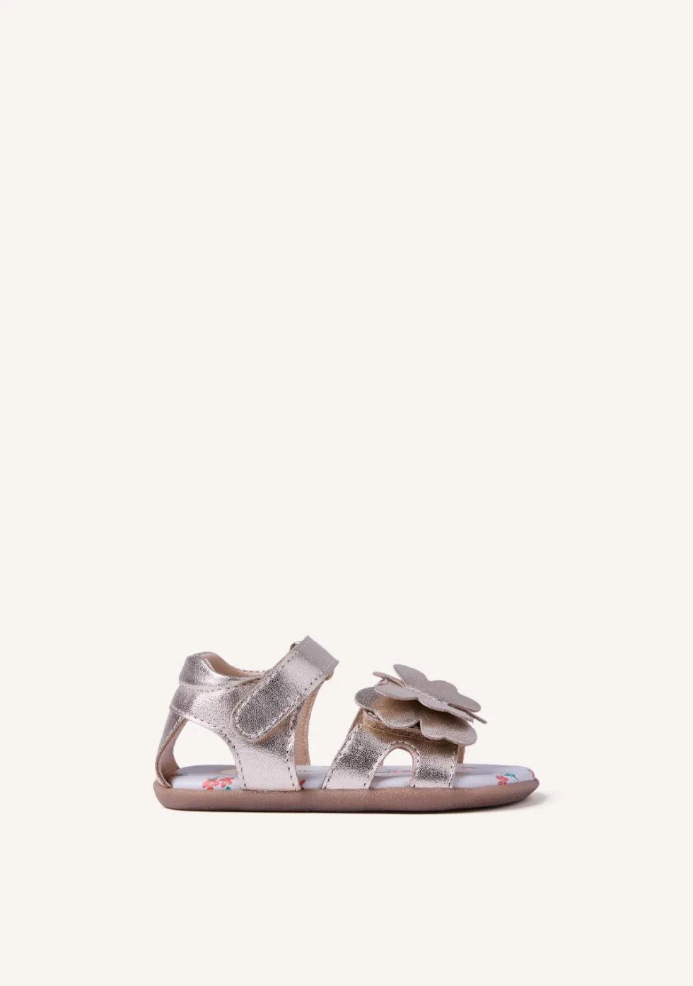 SANDALIAS BAREFOOT PIEL CON MARIPOSA NANDI