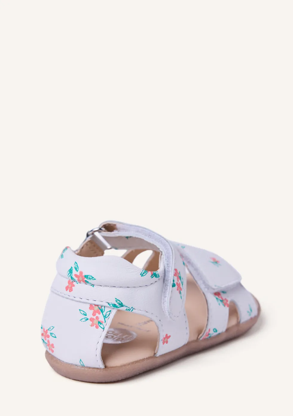 SANDALIAS BAREFOOT PIEL FLORES ARUSHA