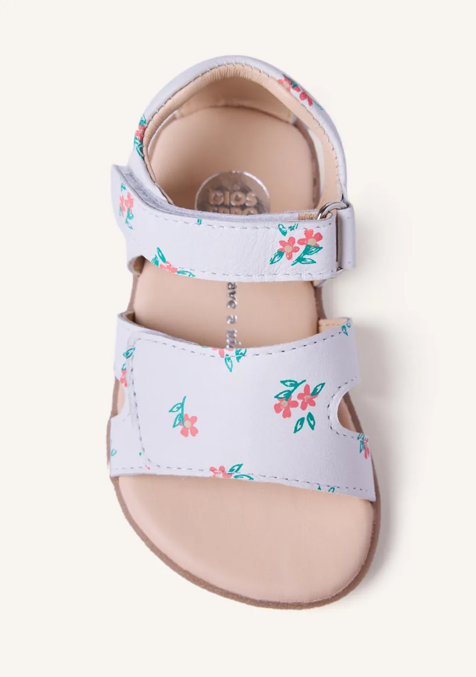 SANDALIAS BAREFOOT PIEL FLORES ARUSHA