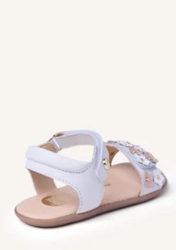 SANDALIAS BAREFOOT PIEL FLORES LOITOK
