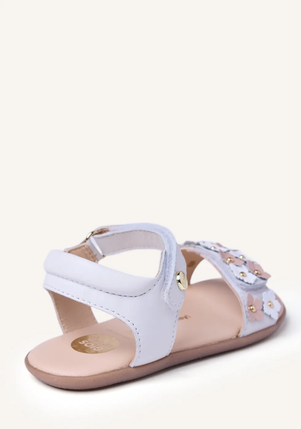 SANDALIAS BAREFOOT PIEL FLORES LOITOK