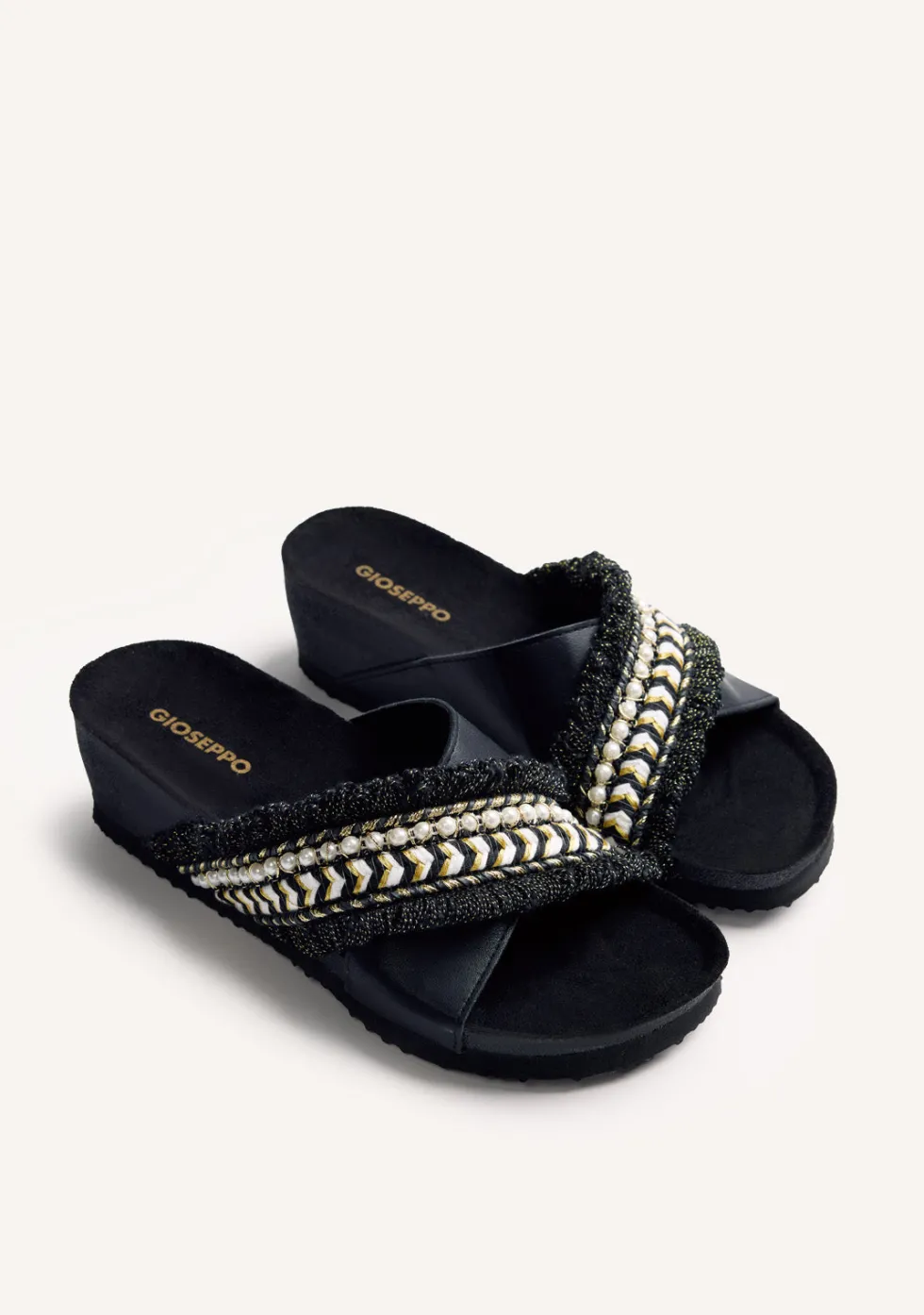 SANDALIAS BIO CUÑA ABALORIOS WADENA