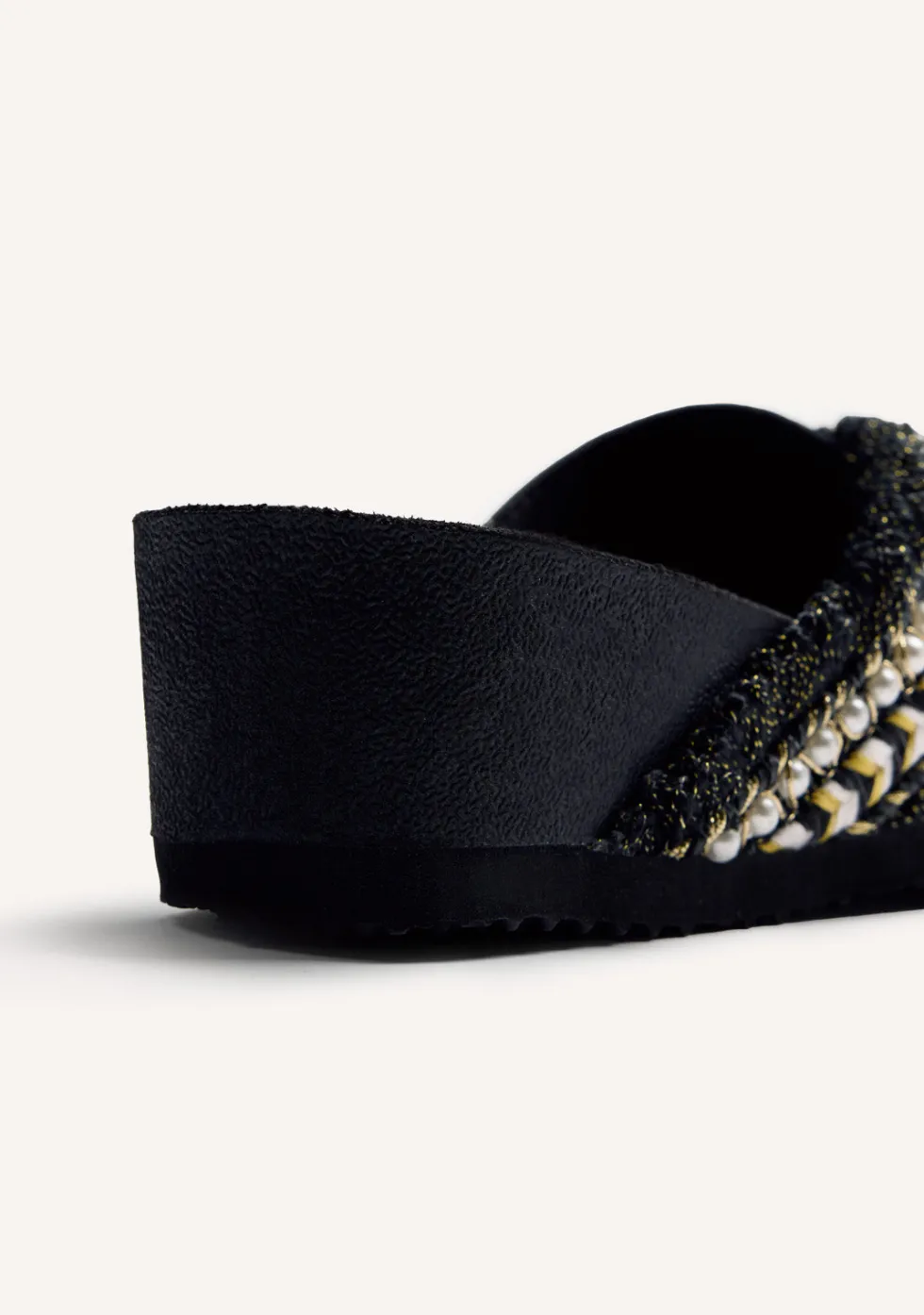 SANDALIAS BIO CUÑA ABALORIOS WADENA