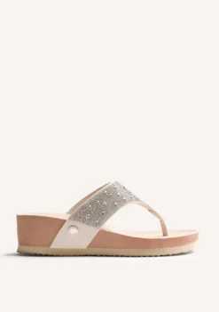 SANDALIAS BIO CUÑA PEDRERÍA RUTHTON