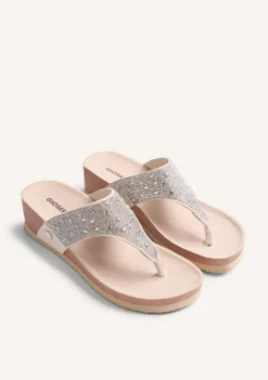 SANDALIAS BIO CUÑA PEDRERÍA RUTHTON