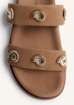 SANDALIAS BIO PIEL ABALORIOS NESHKORO