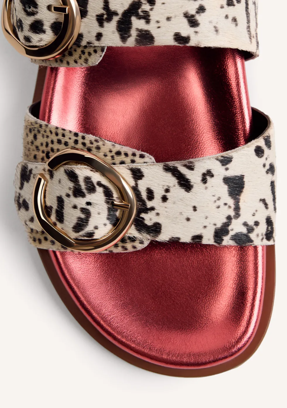 SANDALIAS BIO PIEL ESTAMPADO ANIMAL CARNEY