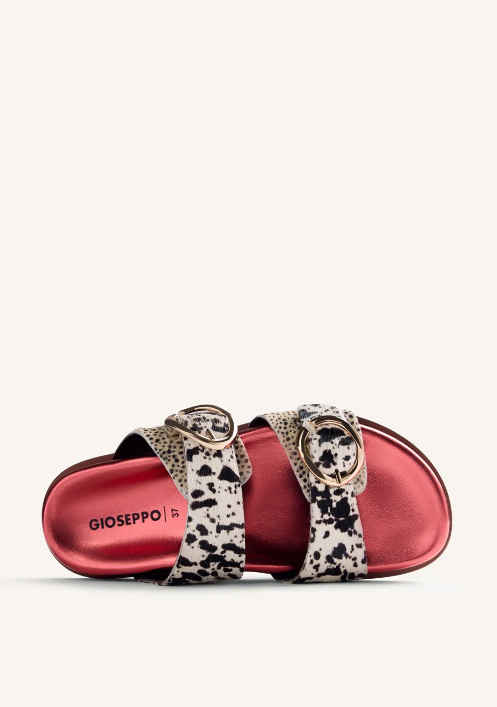 SANDALIAS BIO PIEL ESTAMPADO ANIMAL CARNEY