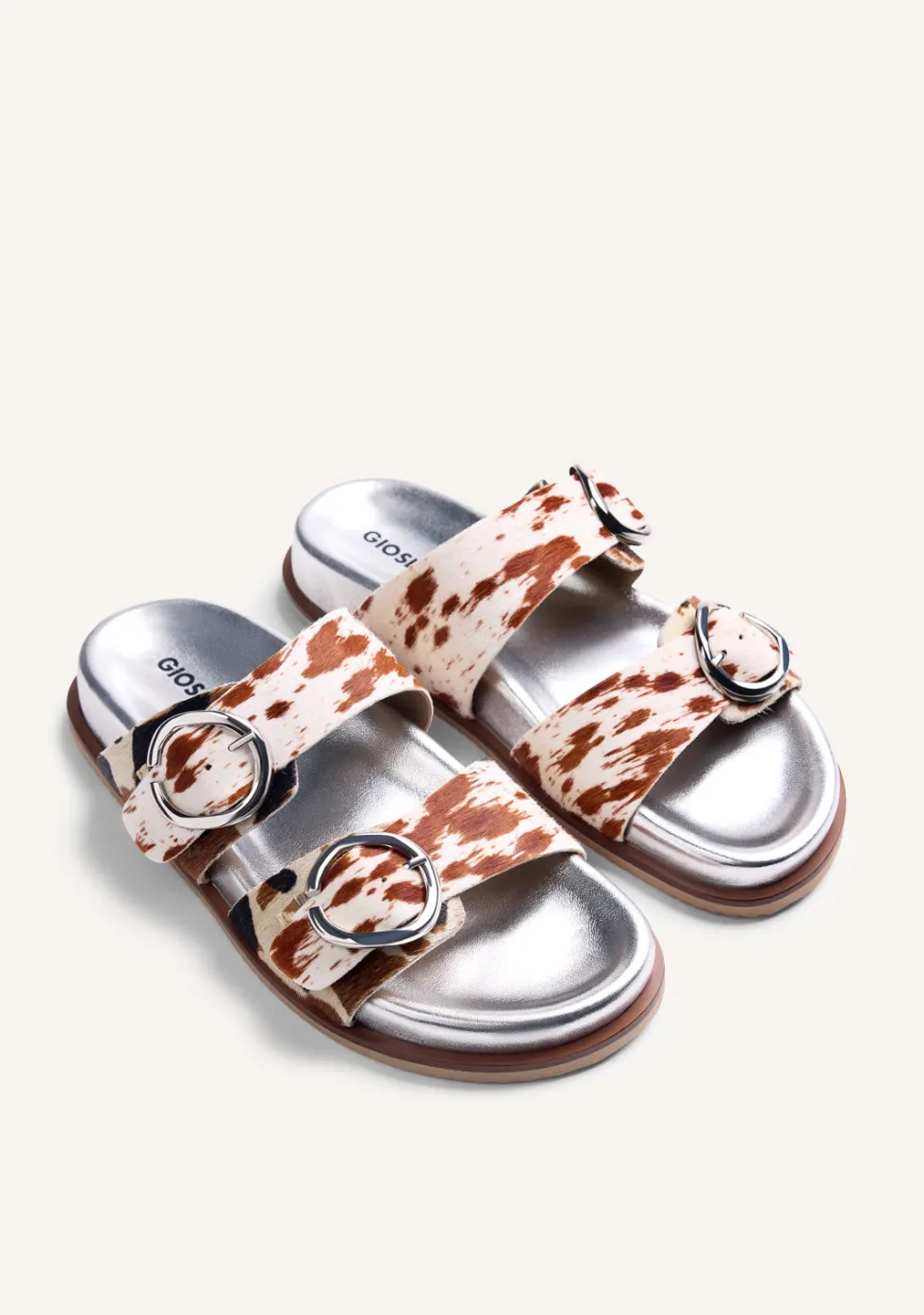 SANDALIAS BIO PIEL ESTAMPADO ANIMAL CARNEY