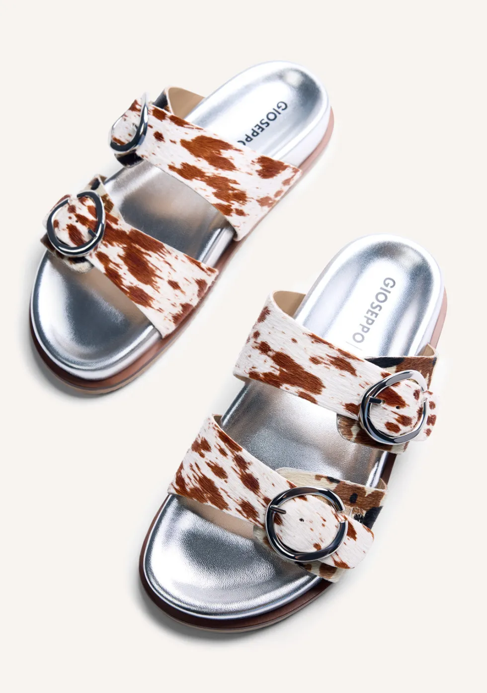 SANDALIAS BIO PIEL ESTAMPADO ANIMAL CARNEY