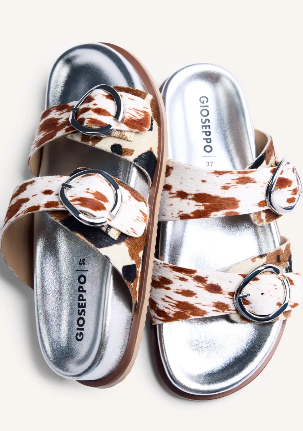 SANDALIAS BIO PIEL ESTAMPADO ANIMAL CARNEY
