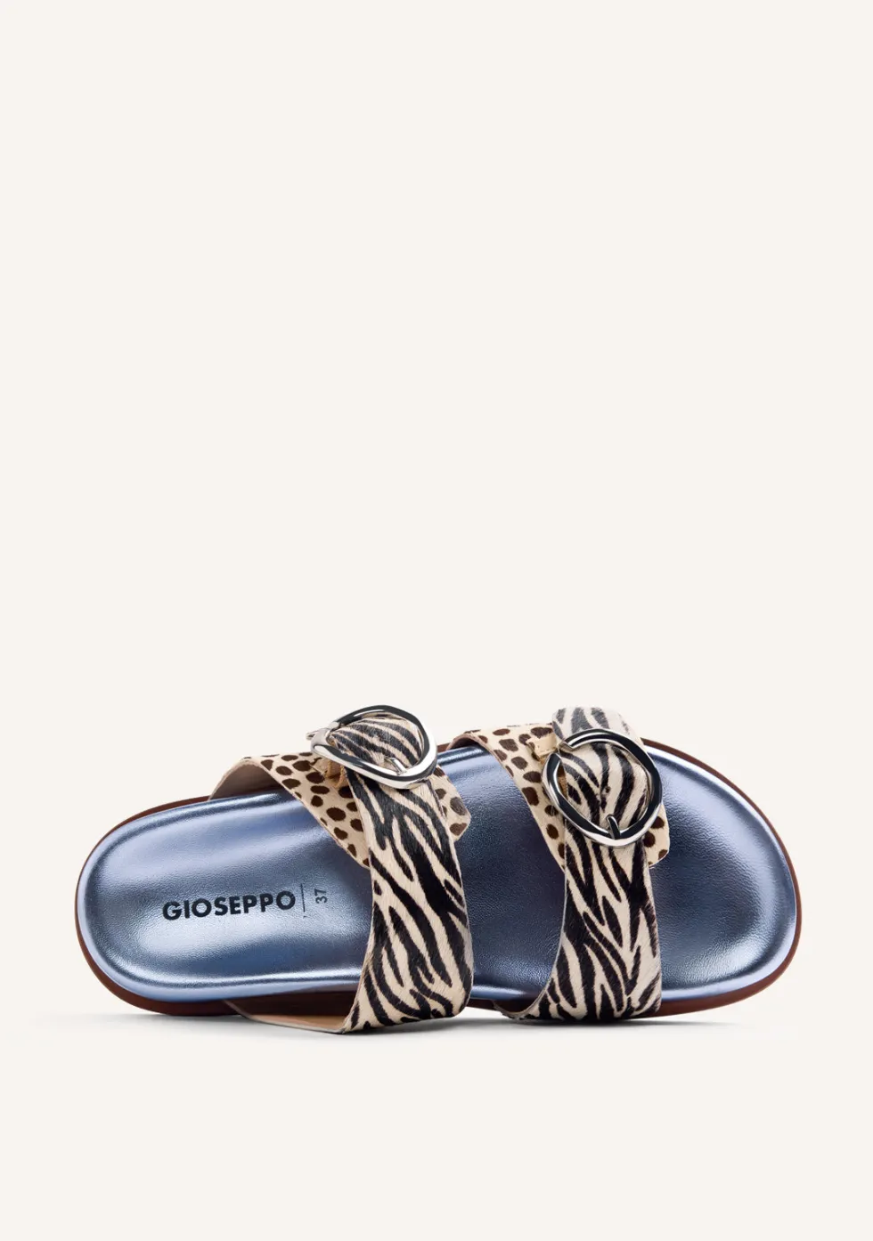 SANDALIAS BIO PIEL ESTAMPADO ANIMAL CARNEY
