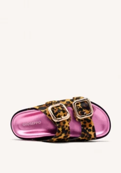 SANDALIAS BIO PIEL ESTAMPADO ANIMAL MIFFLIN