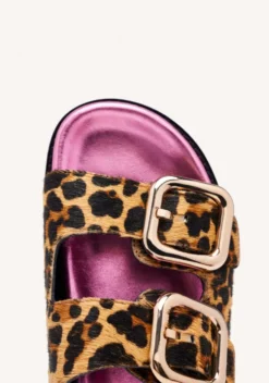 SANDALIAS BIO PIEL ESTAMPADO ANIMAL MIFFLIN