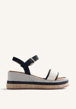 SANDALIAS CUÑA CROCHET ISOKO