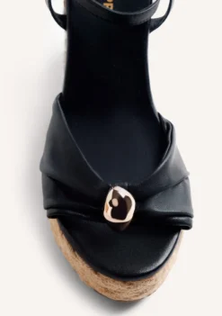 SANDALIAS CUÑA PIEL JOYA SOUDAN