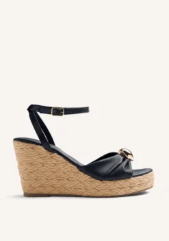 SANDALIAS CUÑA PIEL JOYA SOUDAN