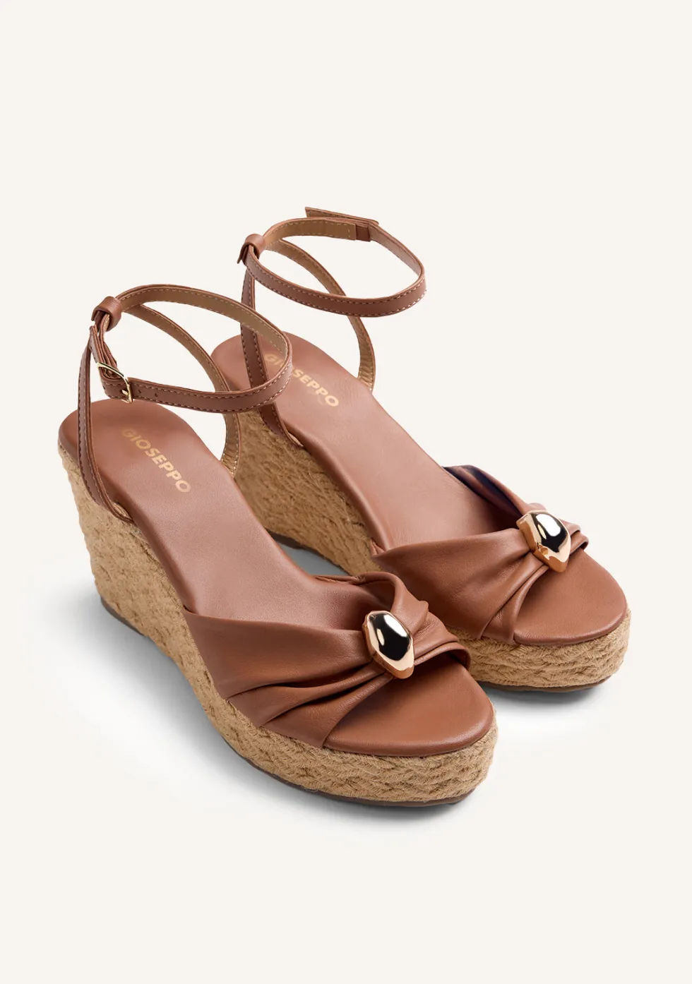 SANDALIAS CUÑA PIEL JOYA SOUDAN
