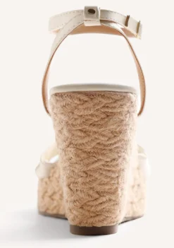 SANDALIAS CUÑA PIEL JOYA SOUDAN