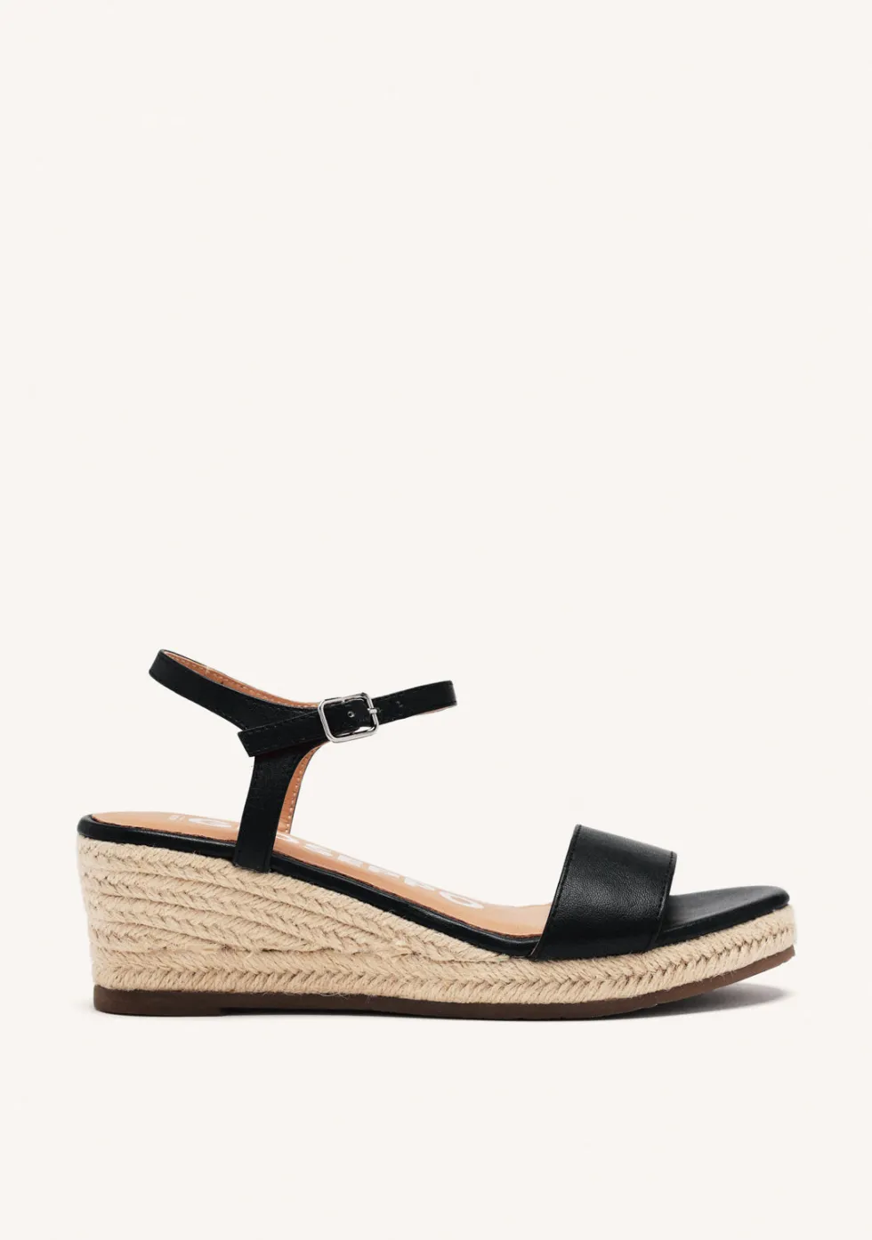 SANDALIAS CUÑA PIEL YALAHA