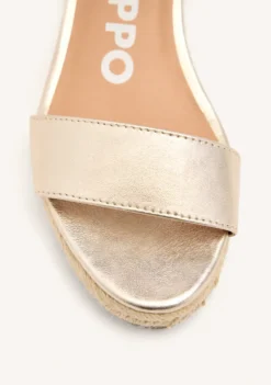 SANDALIAS CUÑA PIEL YALAHA