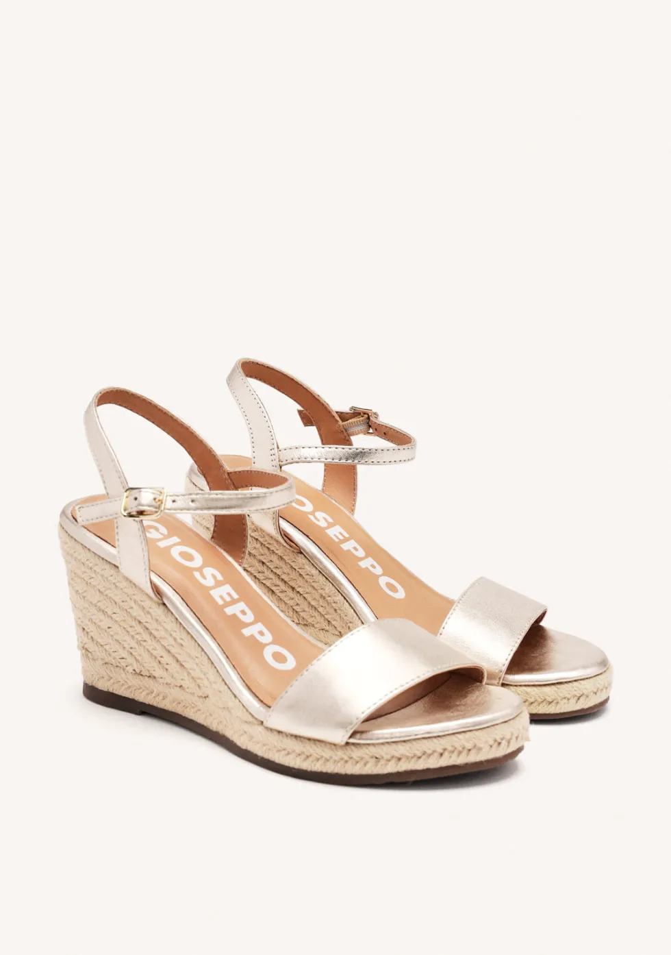 SANDALIAS CUÑA PIEL ZHEPE