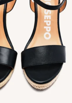 SANDALIAS CUÑA PIEL ZHEPE