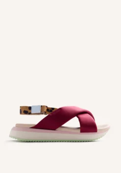 SANDALIAS DEPORTIVAS PIEL ESTAMPADO ANIMAL TALISAY