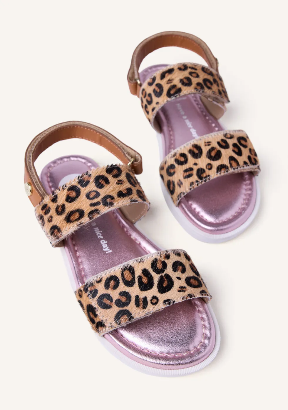 SANDALIAS ESTAMPADO ANIMAL NEZEGA