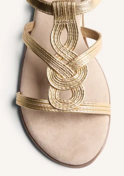 SANDALIAS PIEL BRILLO REDDITCH