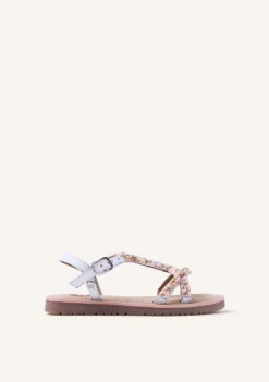 SANDALIAS PIEL CUENTAS BARAGOI