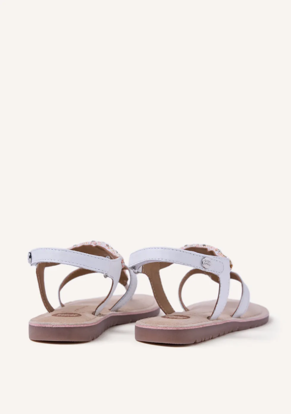 SANDALIAS PIEL CUENTAS Y ABALORIOS INYA