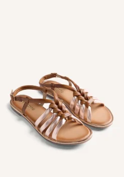 SANDALIAS PIEL NUDOS PEPPERELL