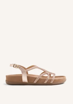 SANDALIAS PIEL PEDRERÍA EMKOANI