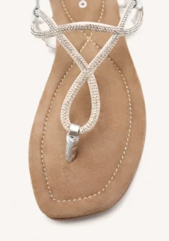 SANDALIAS PIEL PEDRERÍA KINGFIELD