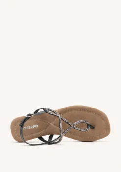SANDALIAS PIEL PEDRERÍA KINGFIELD