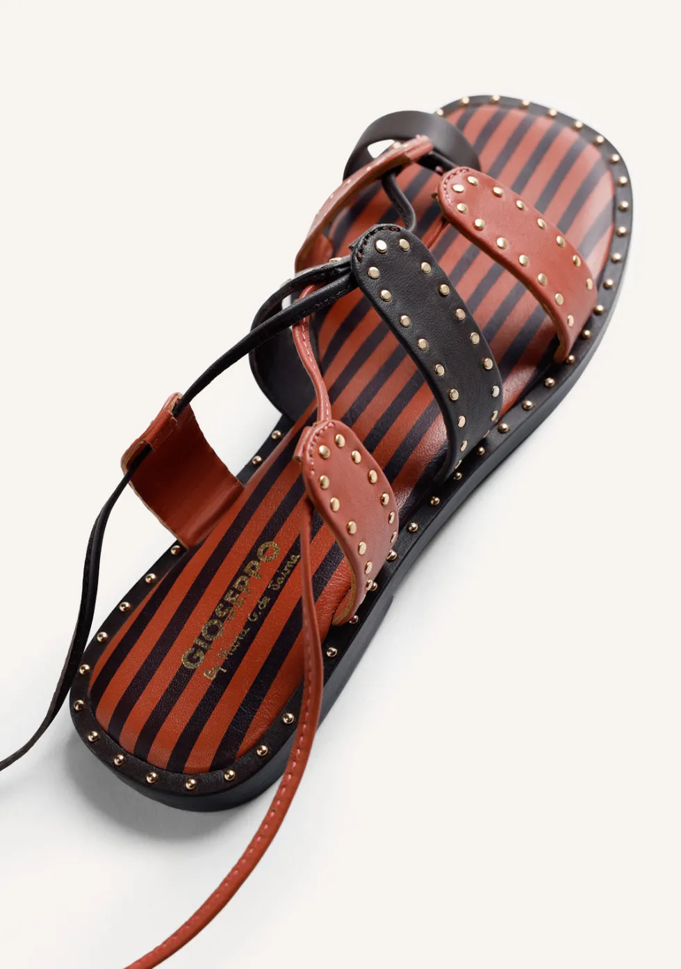 SANDALIAS PIEL TACHAS BY MARÍA G. DE JAIME