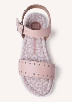 SANDALIAS PIEL TACHAS CABERFAE